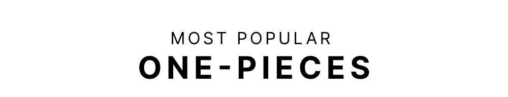 Most Popular One-Pieces